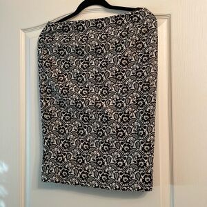 Doncaster Collection Black & White Skirt